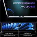 Peslv Magnetic Anti Blue Light Screen Protector for MacBook Air 13 Inch (2018-2021, M1), Removable Glare Filter for 13.3" Mac Laptop Computer