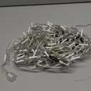 Ollny 120LED 40FT String Lights, Cool White Plug in Fairy Lights with Timer 8 Modes, Waterproof Connectable Indoor Light for Bedroom Wedding Classroom Outdoor Holiday Party Decorations