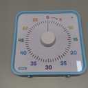 LIORQUE 60 Minute Visual Timer for Kids and Adults, Non-Ticking 7.5 Inch Large Visual Countdown Timers for Classroom Desk Countdown Clock with Magnetic Backing, Kids Pomodoro Timer Clock (Rainbow)