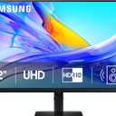Samsung 32” ViewFinity S8 (S80UD) 4K UHD IPS HDR10 High Resolution Monitor, USB-C, Built-in Speakers, Ergonomic Stand, Built-in KVM Switch, Intelligent Eye Care, LS32D808UBNXGO, 2025