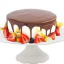 12Inch Porcelain Round Cake Stand, Dessert Stand, Cake Stand for Party, Home Decorating Stand