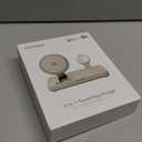 THREEKEY 3 in 1 iPhone 17 Charging Station,MagSafe Charger Compatible, Qi2 25W MFi Certified Wireless Charger Stand for iPhone 17/16/15/14/13/12, Apple Watch, AirPods(45W Adapter Included) (Sand)