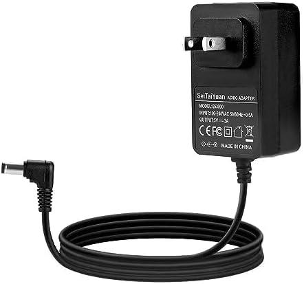 5V 3A Adapter Power Supply 15W Wall Charger for ADSL WiFi Router USB HUB Cameras AC110V to DC5V 2500mA 2000mA Compatible With Polycom VVX 150, 250, 350, and 450 Phones