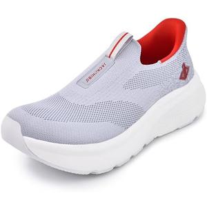 Men Slip in Free up Hands Shoe Wide Toe Box Arch Support Orthopedic Walking 46.5