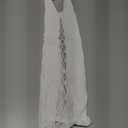 FasiCat Sexy Lingerie for Women Mesh Lingerie Backless Fishnet Minin Dress Glow in The Dark Lingerie Babydoll Halter Chemise, White, Pack of 3