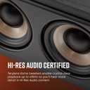 Polk Signature Elite ES35 Slim Center Channel Speaker - Hi-Res Audio Certified, Dolby Atmos & DTS:X Compatible, 1" Tweeter & (6) 3" Woofers, Dual Power Port for Effortless Bass, Stunning Black