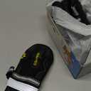 QUMY Dog Shoes for Large Dogs, Medium Dog Boots & Paw Protectors for Winter Snowy Day, Summer Hot Pavement, Water-Resistant in Rainy Weather, Outdoor Walking, Indoor Hardfloors Skid-Resistant Sole (Size 4: 2.2''x2.6''(W*L) (Pack of 4))