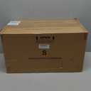 Outdoor Chair Cushion Weather Resistant, Backrest and Seat Cushion Set for Patio Furniture with Waterproof Removable Cover, 19 x 19 Inch, Cream, Set of 4