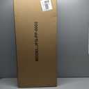 Seeday 4 Tier Slim Bathroom Storage Cabinet, Narrow Organizer with Wheels and Toilet Paper Holder, Waterproof, No Assembly Required, Perfect for Small Spaces in Bathroom, Kitchen and Living Room