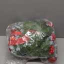 Christmas Garland with Lights, 9ft Battery Operated LED Garland with Timer, 30 Warm White LEDs, Waterproof Christmas Decorations for Indoor Outdoor Mantel, Stairs, Doorway, Window, Porch, Home