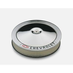 Proform 141-906 Air Cleaner Chevrolet And Bow Tie Emblem Chrome