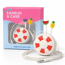 Wired Earbuds W/Case Pack Of 4