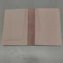 Airtag Passport Holder for Women Men Travel, Real Leather Passport Wallet, Handmade Passport Cover Case with Airtag Slot, Travel Must Haves Essentials Accessories Birthday Gift(Crazy Horse,Light Pink)