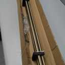 2-Pack Curtain Rod for Windows 72-144",Adjustable Window Curtain Rods with Premium Aluminum End Cap Finials and Full Surround Brackets,3/4"(0.062Feet) Diameter,Antique Bronze Drapery Rods for Curtains