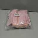 CENLBJ 150 Pcs Pink Paper Plates and Napkins and Forks,50 Guest Disposable Party Supplies Include Plates Napkins Plastic Forks for Baby Shower,Birthday,Bridal,Wedding