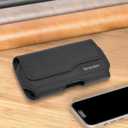 Stronden Magnetic Closure Holster for Samsung Galaxy S26 Ultra, S25 Ultra, S24 Ultra, S23 Ultra, S22 Ultra, S26 Plus, S25 Plus, S24 Plus, S23 Plus, S22 Plus - Nylon Belt Case Pouch (Fits Slim Case on)