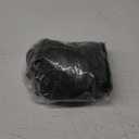 Eucsky Women's Short Sleeve Button Down Flowy Tiered Babydoll Denim Dress M Foxy Gray