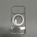 TORRAS 360 Magnetic Stand for iPhone 17 Pro Case, [Fit for MagSafe] [Rotatable Ring Kickstand] [4X Mil-Grade Shockproof] Slim Phone Cover, Camera Button, Crystal Clear, Transparent, Ostand O3 Fitness