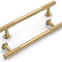 KNOKLOCK 10 Pack 5 Inch(128mm) Kitchen Cabinet Handles Champagne Bronze Cabinet Pulls Kitchen Cabinet Hardware Drawer Pulls for Cupboard Wardrobe 2250