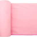 Eunzel 2 Pack Hot Yoga Towel Non Slip Yoga Mat Towel Non-Slip Sweat Absorbent Microfiber Towel for Hot Yoga, Pilates and Workout 72" x 26.5", Pink