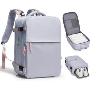 coofay Large Travel Backpack For Women Airline Approved Carry On Backpack Flight Approved Waterproof Sports Luggage Backpack Casual Daypack Small Hiking Backpack
