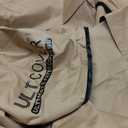 ULTCOVER Patio Coffee Table Cover, Waterproof Rectangular Outdoor Small Side Table Cover 48x26x18 inch (Brown)