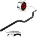 AnXin 1" 25MM Drag Handlebars Tracker Handle Bars Universal for Sportster XL 883 1200 Bobber Custom Chopper Softail Dyna Euro Style Black