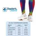 Doctor's Select 2 Pairs Copper Calf Compression Sleeve - Leg Compression Sleeves for Women & Men, Shin Splint Relief (3X-Large)