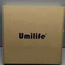 Umilife Large Kitchen Drawer Organizer, 19"x19" Silverware Utensils Organizer, 2.5" High for Large Deep Drawers, Bamboo Flatware Holder with Thick Frames, Sturdy Kitchen Organization Tray (19 x 19 inch (8 Slots))