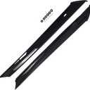 Door Pillar Trim Molding Window Trim Left & Right Front Windshield Side Garnish Outer Pillar Fit for Ford Explorer2020-2025 OE: LB5Z-7803145-AA LB5Z-7803144-AA