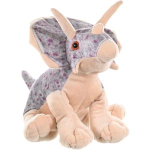 Wild Republic Triceratops Plush, Dinosaur Stuffed Animal, Plush Toy, Gifts For Kids, Cuddlekins 12", Multicolor, Model:10960