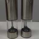 electric grinder salt and pepper set