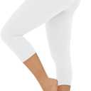 High Waisted Leggings for Women - No See Through Tummy Control Cycling Workout Yoga Pants with Pockets Reg & Plus (Large-X-Large)