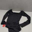 Capezio womens Long Sleeve Leotard (Medium, Black)