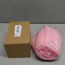 uxcell 5.5" x 11 Yards Ruffle Pleated Organza Trim Iridescent Pleated Lace Trim Ribbon Sewing Lace Fabric Trim for DIY Craft Dress Clothing Wedding Gift Home Decoration, Pink