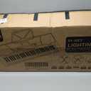 61 Key Portable Electronic Keyboard Piano w/Lighted Full Size Keys, LCD, Headphones, X-Stand, Stool, Music Rest, Microphone, Note Stickers, Built-In Speakers,3 Teaching Modes