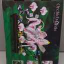 Orchid Praying Mantis Flowers Bonsai Building Set, Compatible with Lego Insects Nature Inspired STEM Kit for Adults, Stunning Desk Decor for Home/Office, for Boys Girls Aged 8-16+ 1077PCS