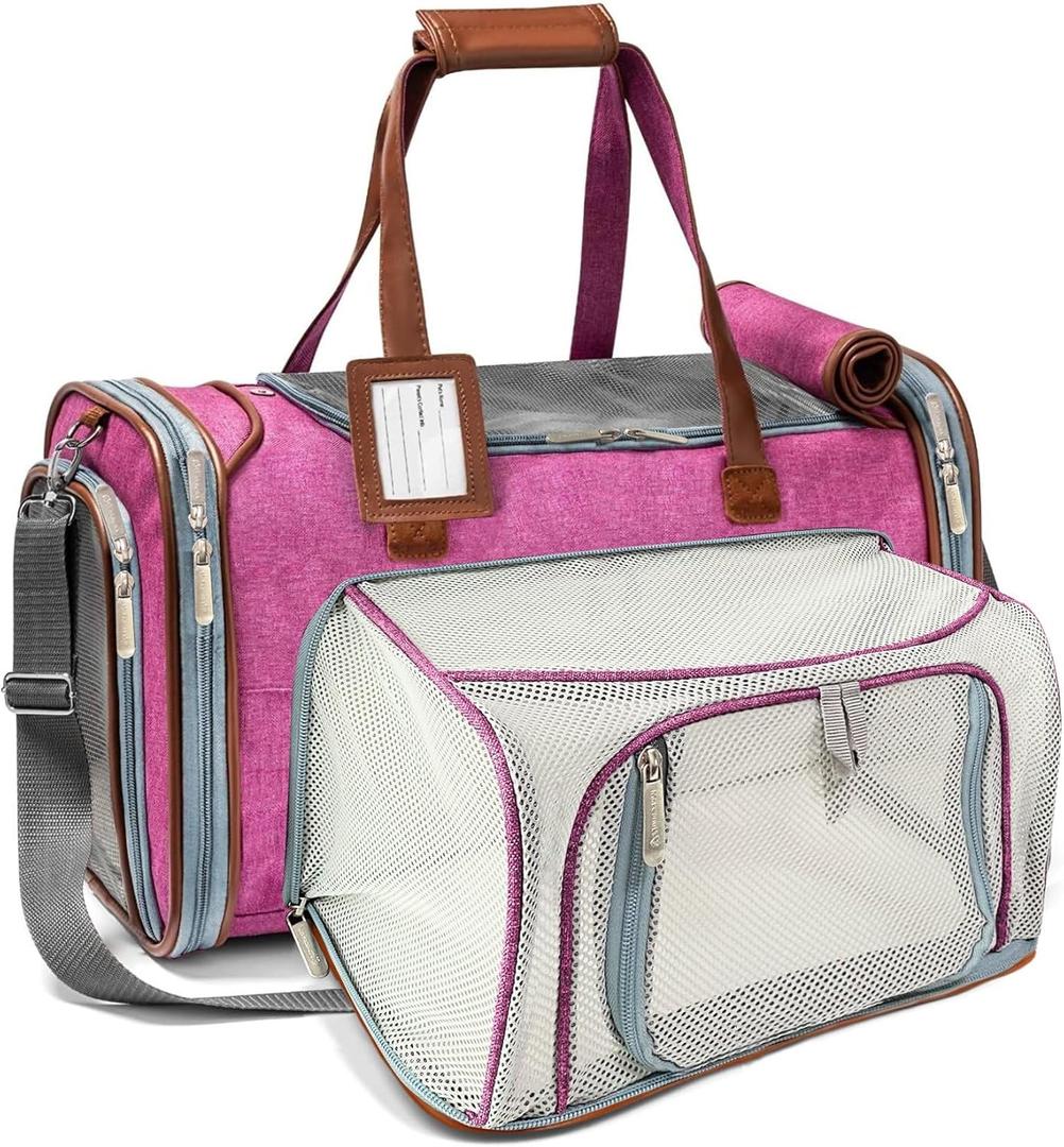 Mr. Peanut's Gold Series Standard Size Airline Compliant Expandable Pet Carrier V3.0