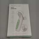 Momcozy BreezyClear 2-in-1 Electric Nasal Aspirator for Baby with Spray, 65kPa Hospital-Grade Suction, 4 Adjustable Levels, Quiet & Portable Nose Cleaner with Soothing Light & Music