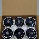 VOOKRY 6 Pcs Solar Tea Lights Outdoor - Flickering Solar Candle Lights Flameless Dusk to Dawn Lighting Waterproof Rechargeable LED Candles for Lantern Garden Camping Party Home Decorations,2.3''x2.1''