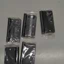 Door Hinges Matte Black - 42 Pack Black Door Hinges 3.5 Inch Rounded Interior Door Hinge with 1/4" Radius Corners - Black Hinges for Doors 3 1/2 Inches Flat Iron Residential Door Hardware