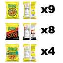 Funyuns Onion Flavored Rings, 3 Flavor Variety Pack, 0.75 Ounce (Pack of 21), Best Before: SEP/08/2026