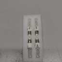 4-Pack JDE11 100W Halogen Bulbs, E11 Mini Candelabra Base, Dimmable, 2800K Warm White, for Ceiling Fans, Chandeliers, Accent & Decorative Lighting