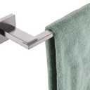 KOKOSIRI 32 Inch Bath Towel Bars Bathroom Towel Racks Towel Holder Towel Rods Kitchen Towel Hanger Bathroom Accessories Stainless Steel Wall Mounted Satin Nickel B4006BR-L32