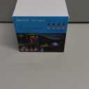 LED Camping Tent Lantern, Portable Outdoor Waterproof Emergency Light Bulb, Battery Powered with Clip Hook, Super Bright, for Hiking, Party，Camping, Fishing, Power Failure (4 Packs, Black )