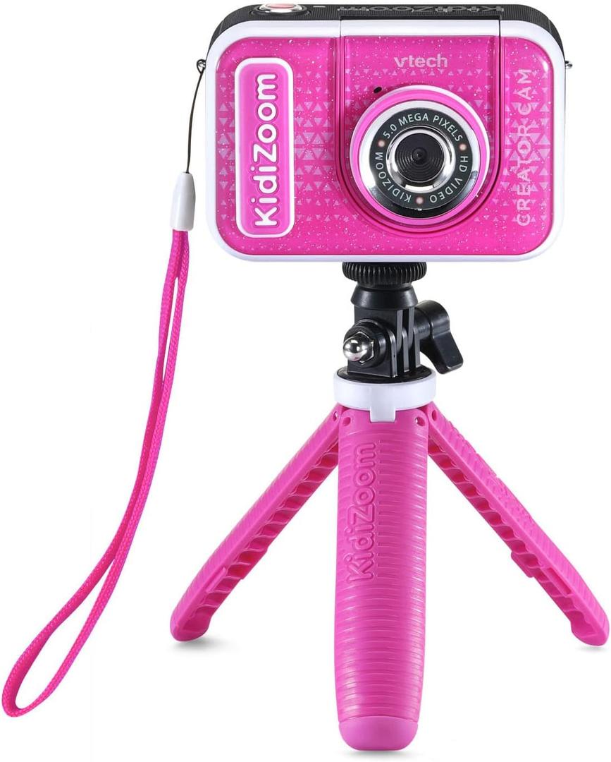 VTech KidiZoom Creator Cam, Glitter Pink