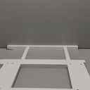 Treocho End Tables Living Room Set of 2, Narrow Side Table with Charging Station, White Table Bedside Sofa for Small Spaces, Living Room, Bedroom