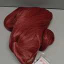 80cm Long Wavy Red Wig with Bangs for Women Colorful Curly Cosplay Wig Cosplay Costume Hair Accessory Synthetic Hair for Parties and Events