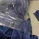 Pack Of 3 18 Piece Bath Towels Set,Soft Family Bathroom Towel Set with Hanging Loops-6 Bath Towels,6 Hand Towels,6 Washcloths,Highly Absorbent Quick Dry Shower Towel for Bathroom,Hotel,Spa-Navy Blue Towel Set