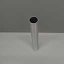 HPS AST-138 6061 T6 Seamless Aluminum Round Straight Tubing, 16 Gauge, 1' Length, 1-3/8" OD, 0.065" Wall Thickness, Polish